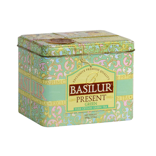 Basilur Nuværende „Grøn“ (100 g) Caddy