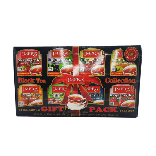 Impra 8 Flavours Kollektion af sort te (160g)