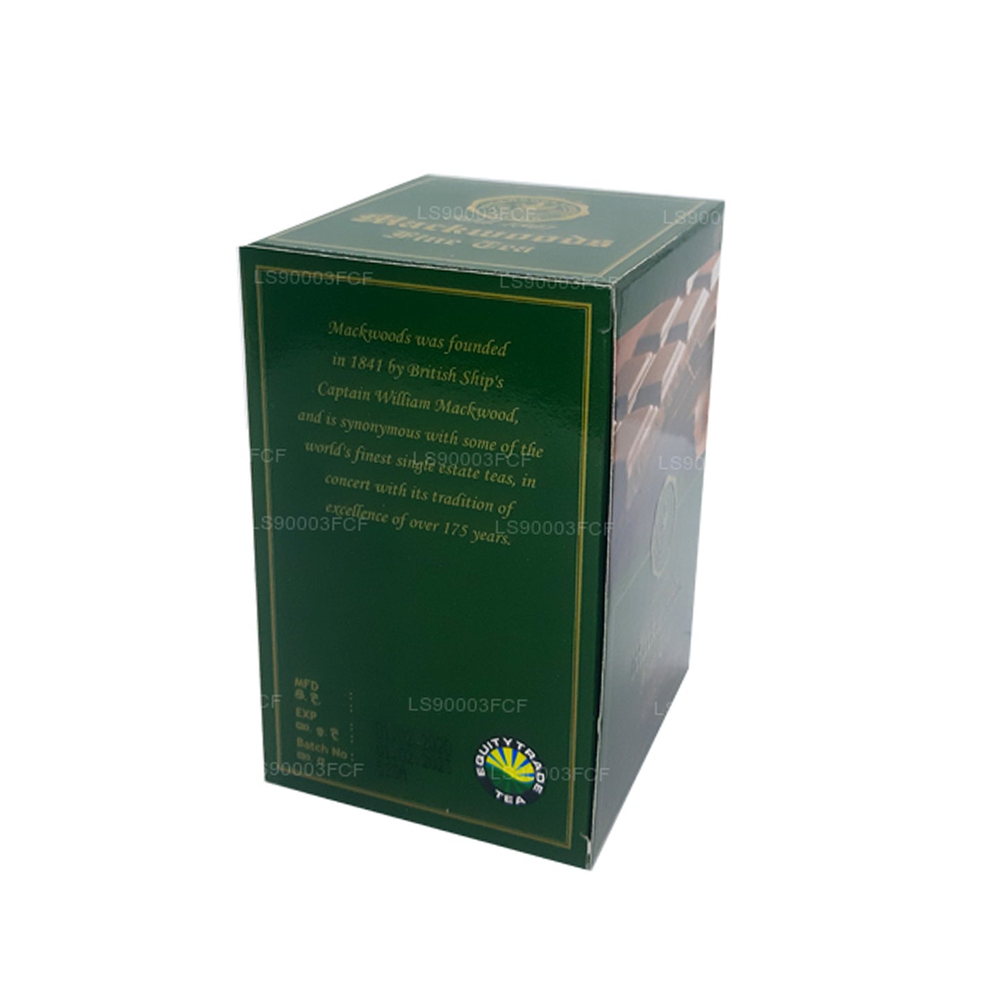 Mackwoods Single Estate Chokolade Aromatiseret Ceylon sort te (50g) 25 teposer