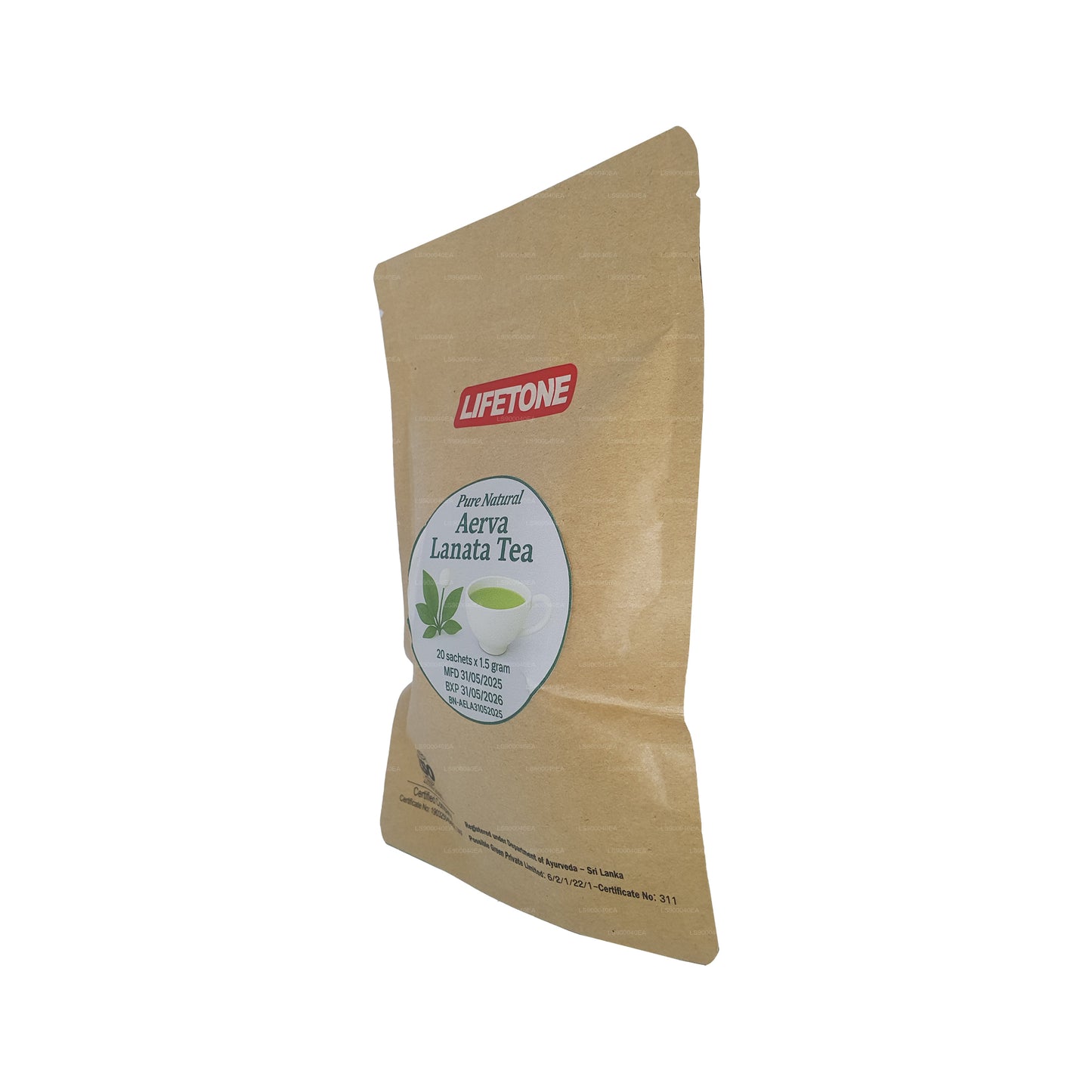 Lifetone (Polpala, Mountain Knotgrass) Aerva Lanata (30g) 20 teposer
