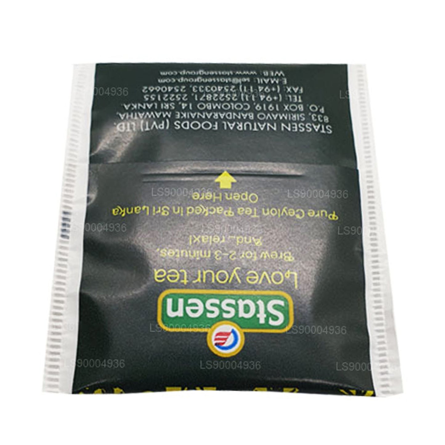 Stassen grøn økologisk te (50 g) 25 teposer