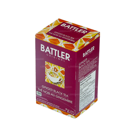 Battler Original ingefær sort te (40g) 20 teposer