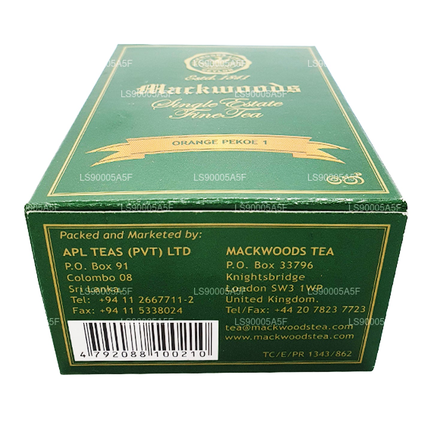 Mackwoods Orange PEKOE 1 Te (100 g)
