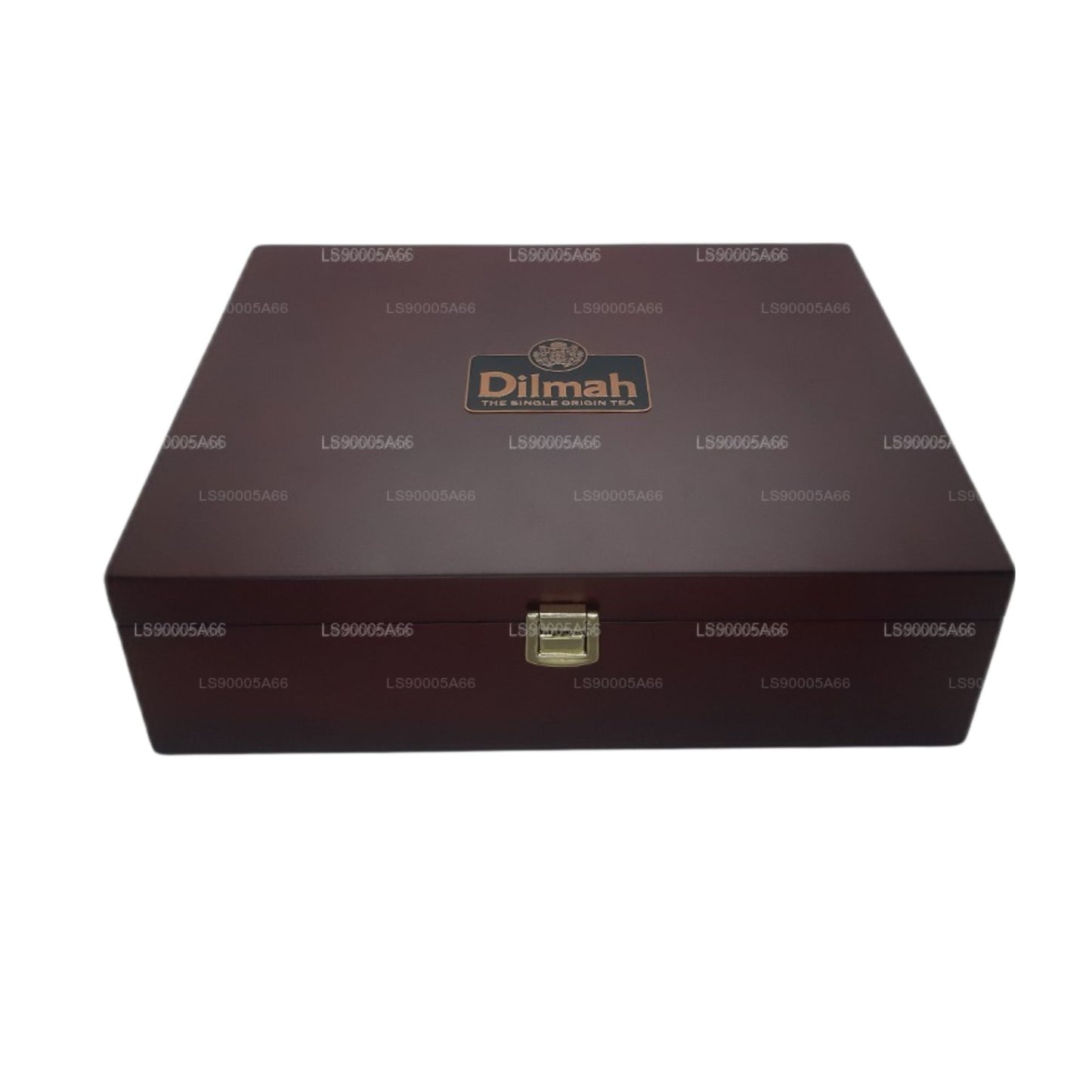 Dilmah Luxury Timber Presenter med låg (12 sorter)