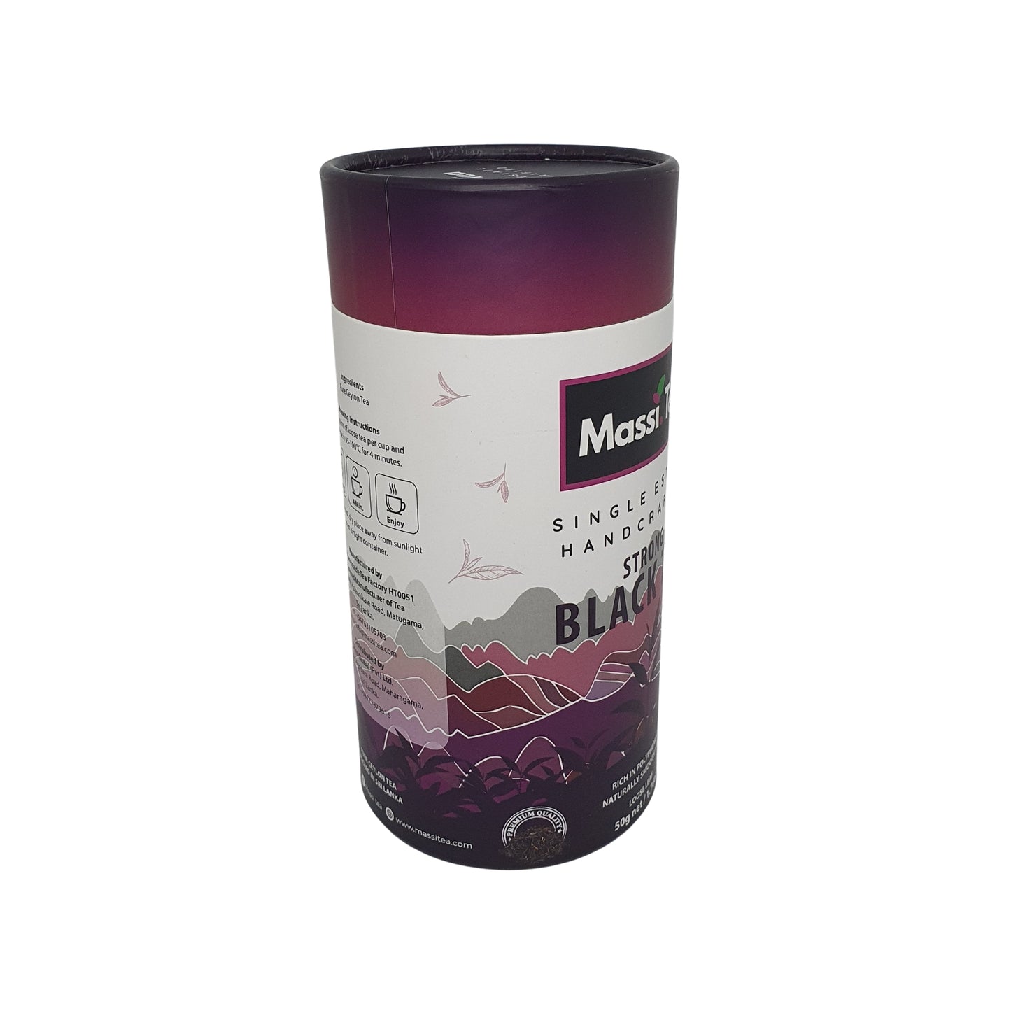 Massi Tea Single Estate Håndlavet Stærk Sort Te (50g)