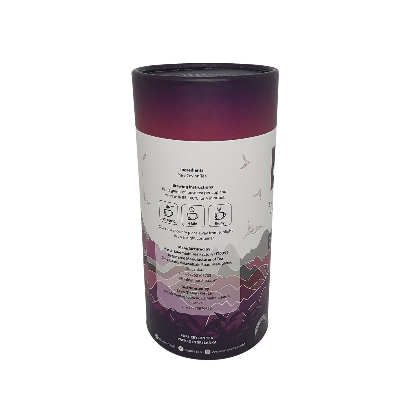 Massi Tea Single Estate Håndlavet Stærk Sort Te (50g)