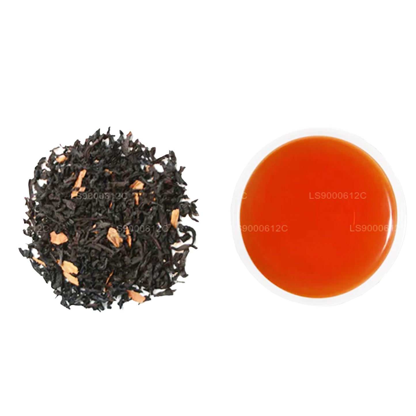 Jaf Tea Seasonal Cheer - Sort te aromatiseret med karamel, vanilje og kanel (50 g)