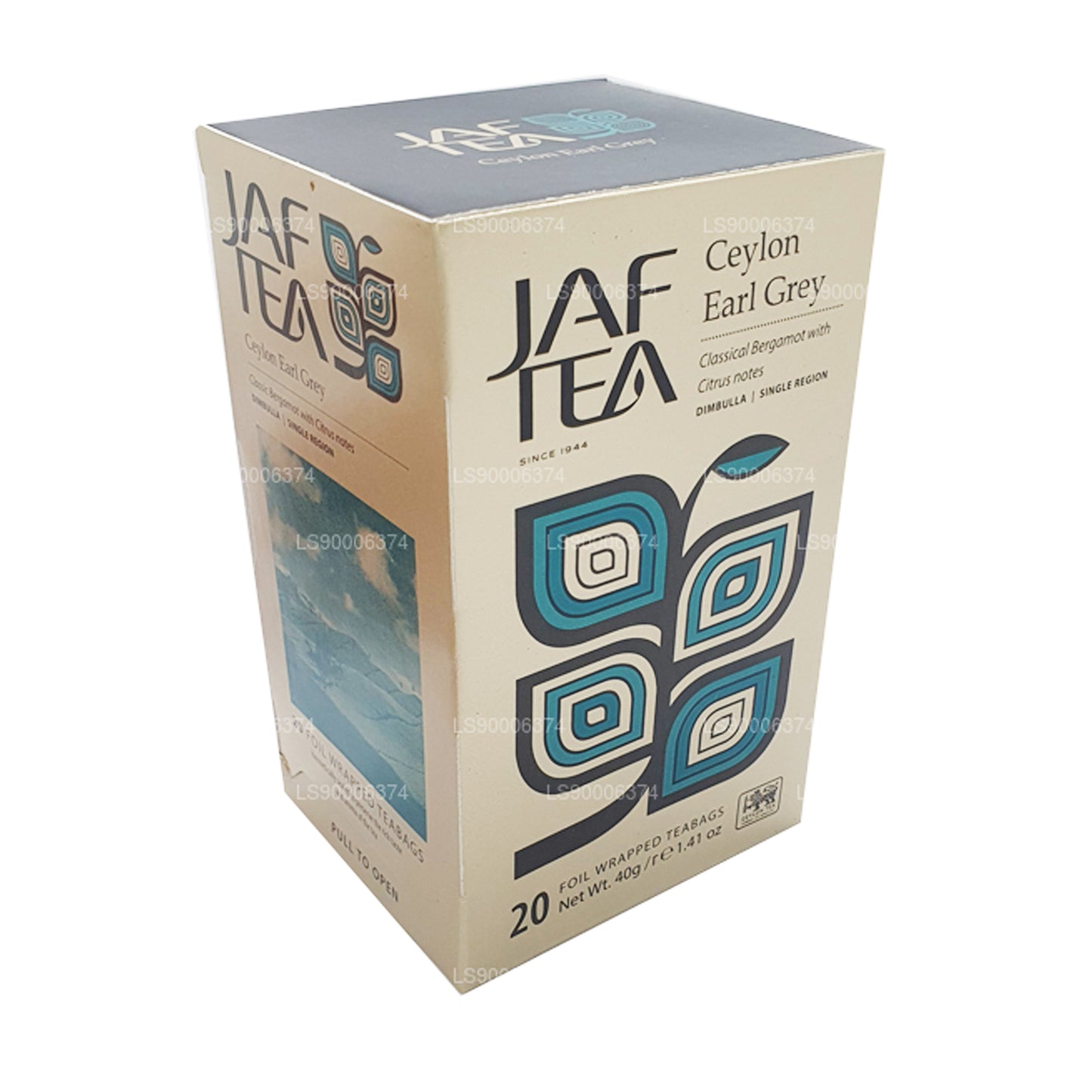 Jaf te Ceylon Earl Grey (40g) 20 teposer