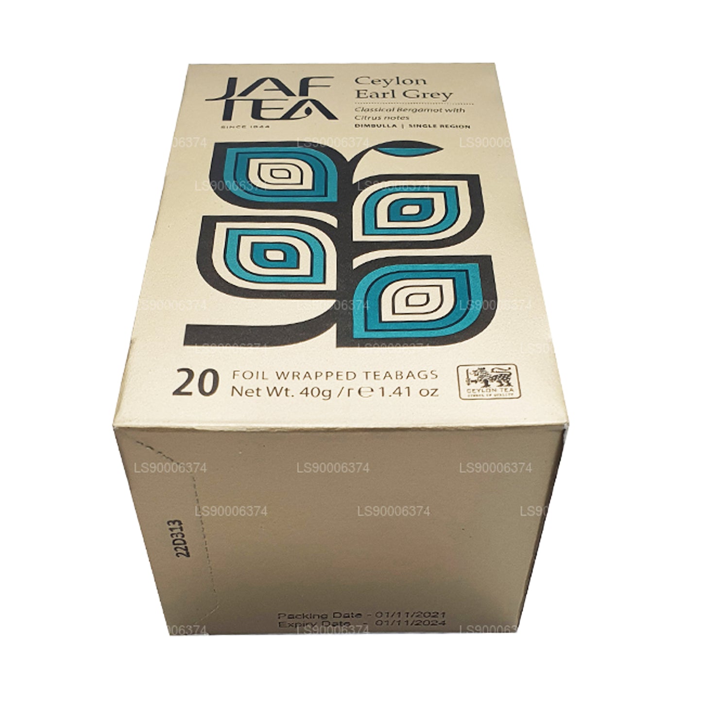 Jaf te Ceylon Earl Grey (40g) 20 teposer
