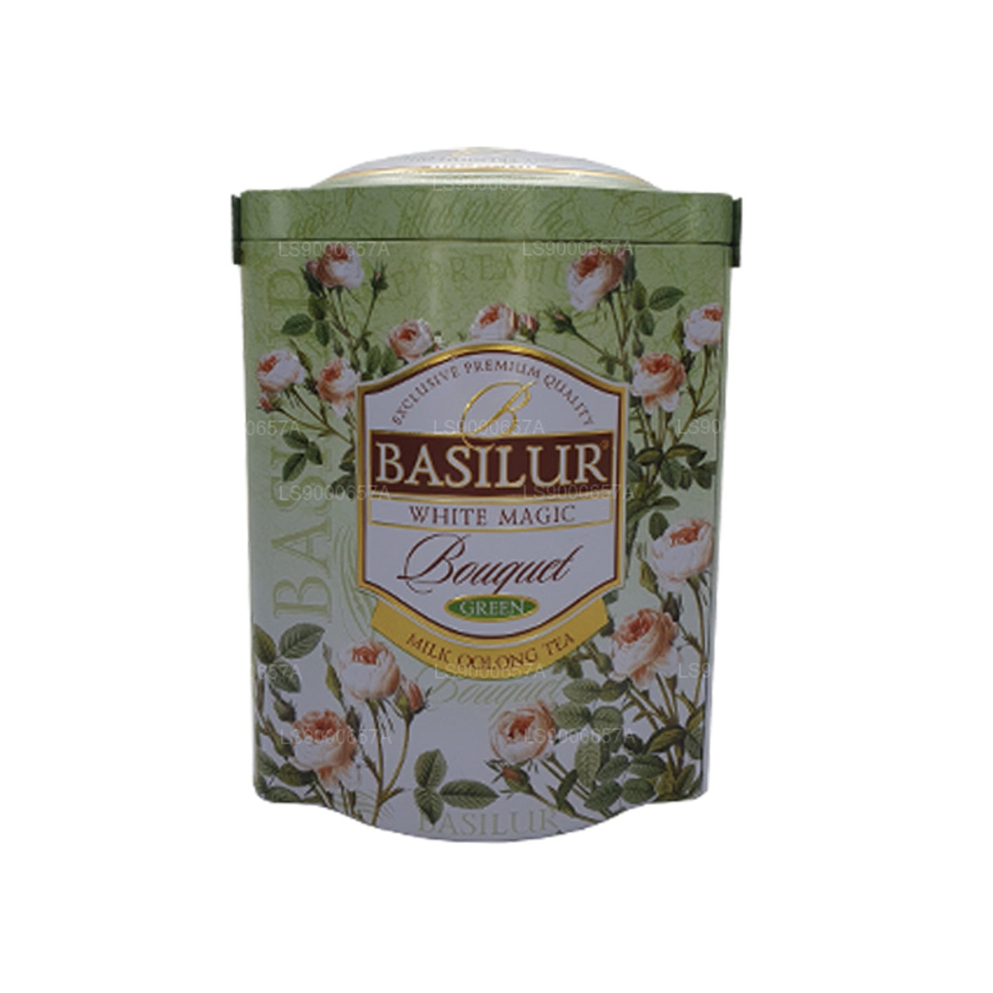 Basilur Hvid Magisk Buket Grøn Caddy (100g)