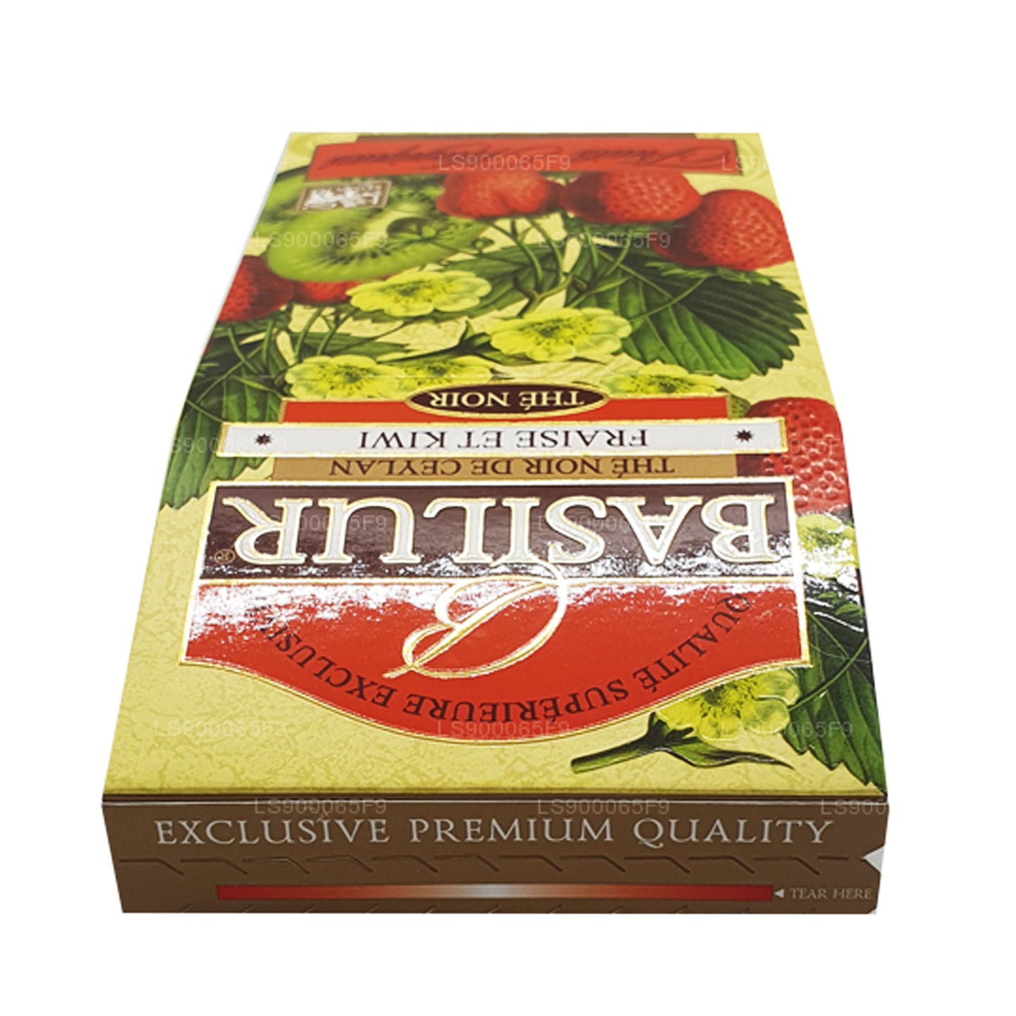 Basilur Jordbær og Kiwi (100 g)