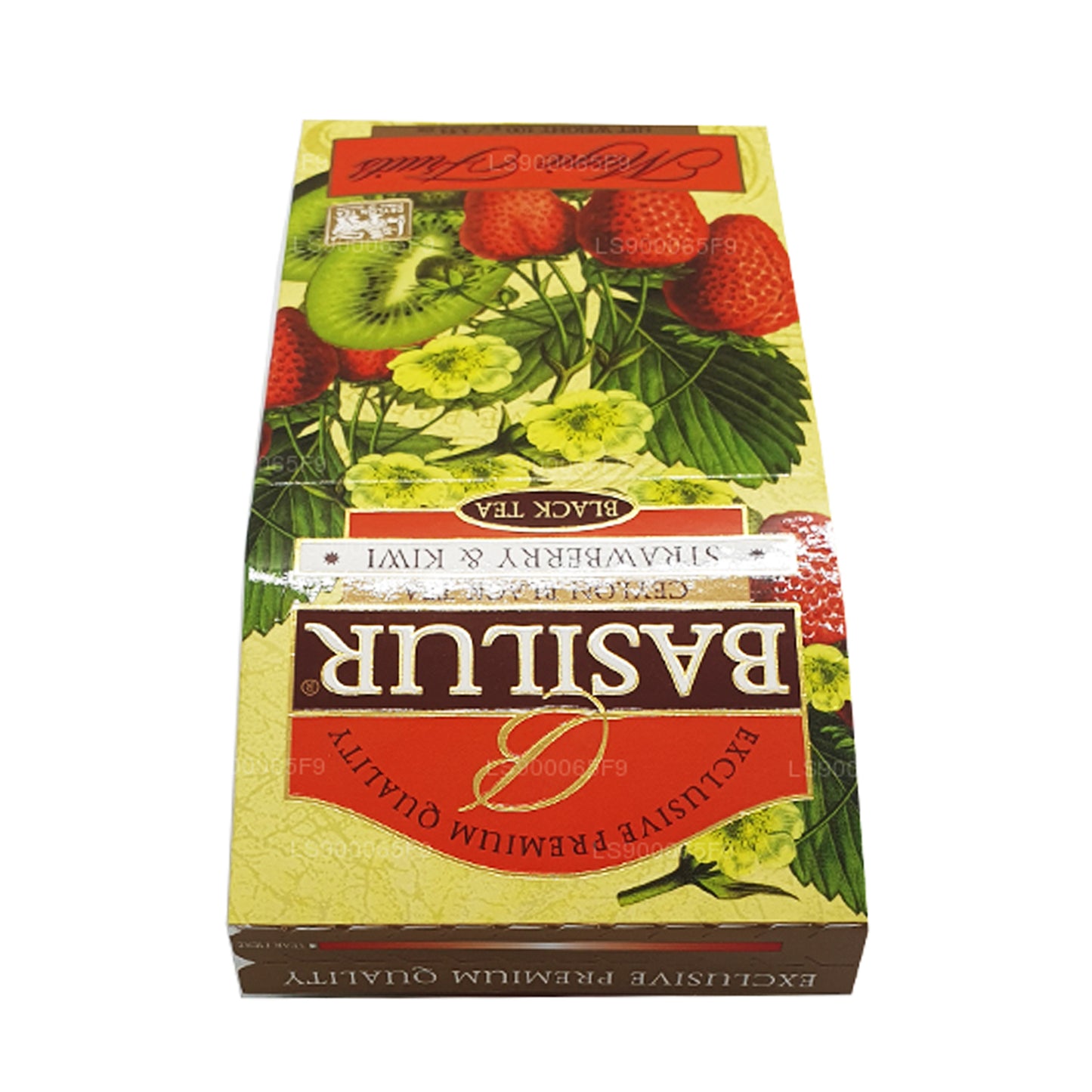 Basilur Jordbær og Kiwi (100 g)
