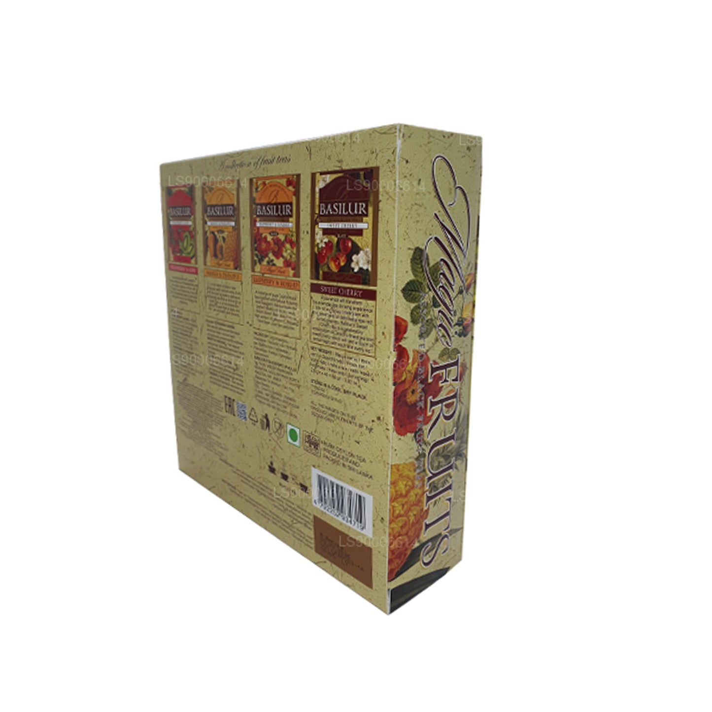 Basilur Magic Fruits „Magic Fruits Assorted - 40 konvolutter“ (80g) tepose
