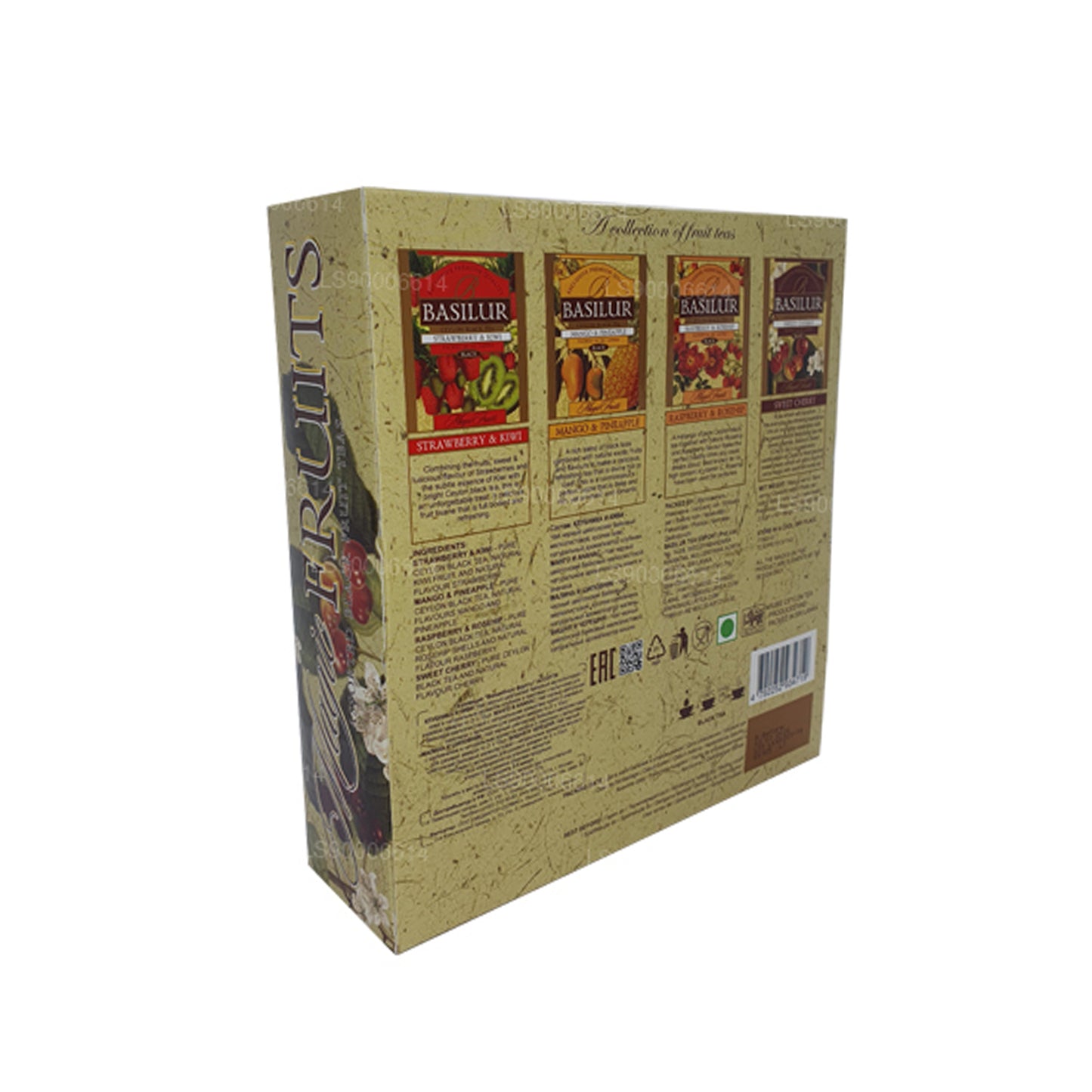 Basilur Magic Fruits „Magic Fruits Assorted - 40 konvolutter“ (80g) tepose