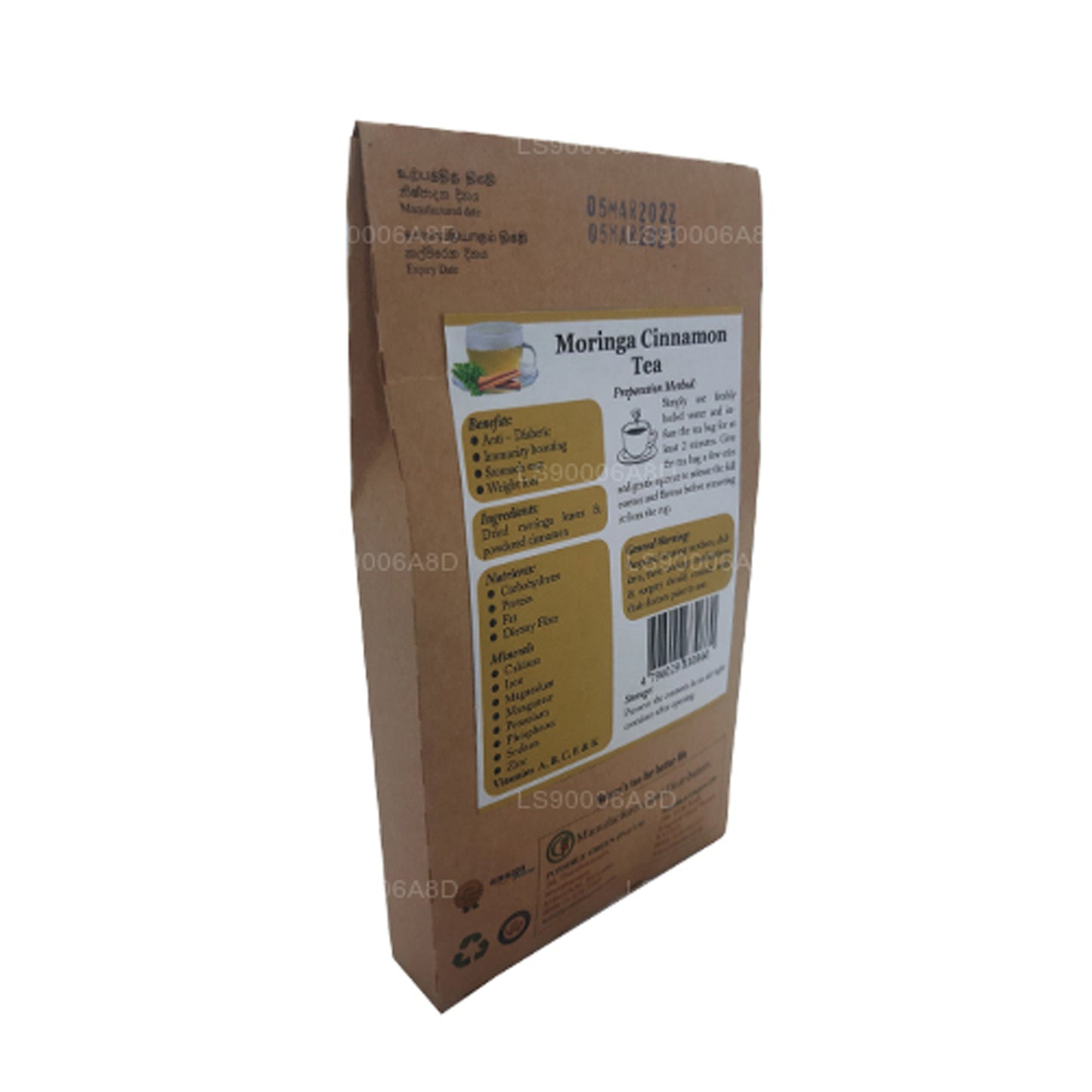 Lifetone Moringa Cinnamon Tea (30g)