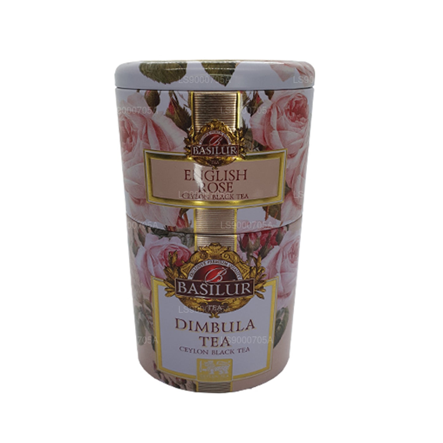 Basilur Frugter og blomster „English Rose“ Dimbula (100 g) Caddy