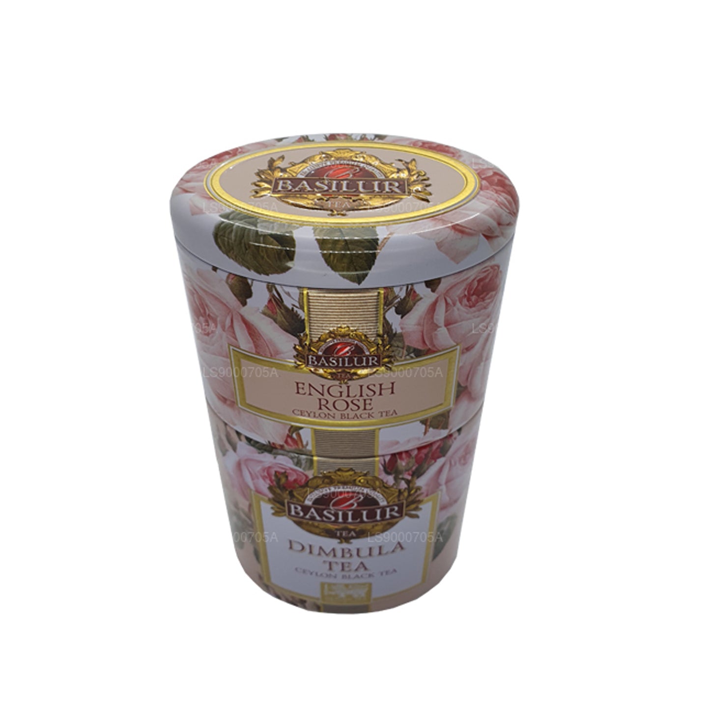 Basilur Frugter og blomster „English Rose“ Dimbula (100 g) Caddy