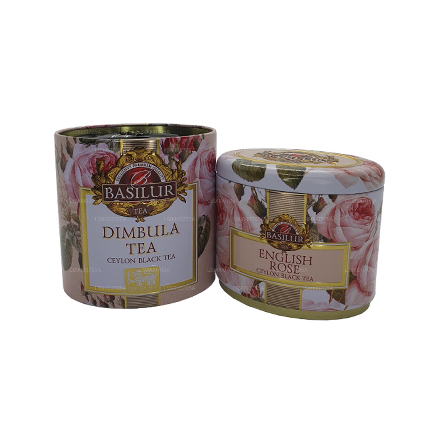 Basilur Frugter og blomster „English Rose“ Dimbula (100 g) Caddy