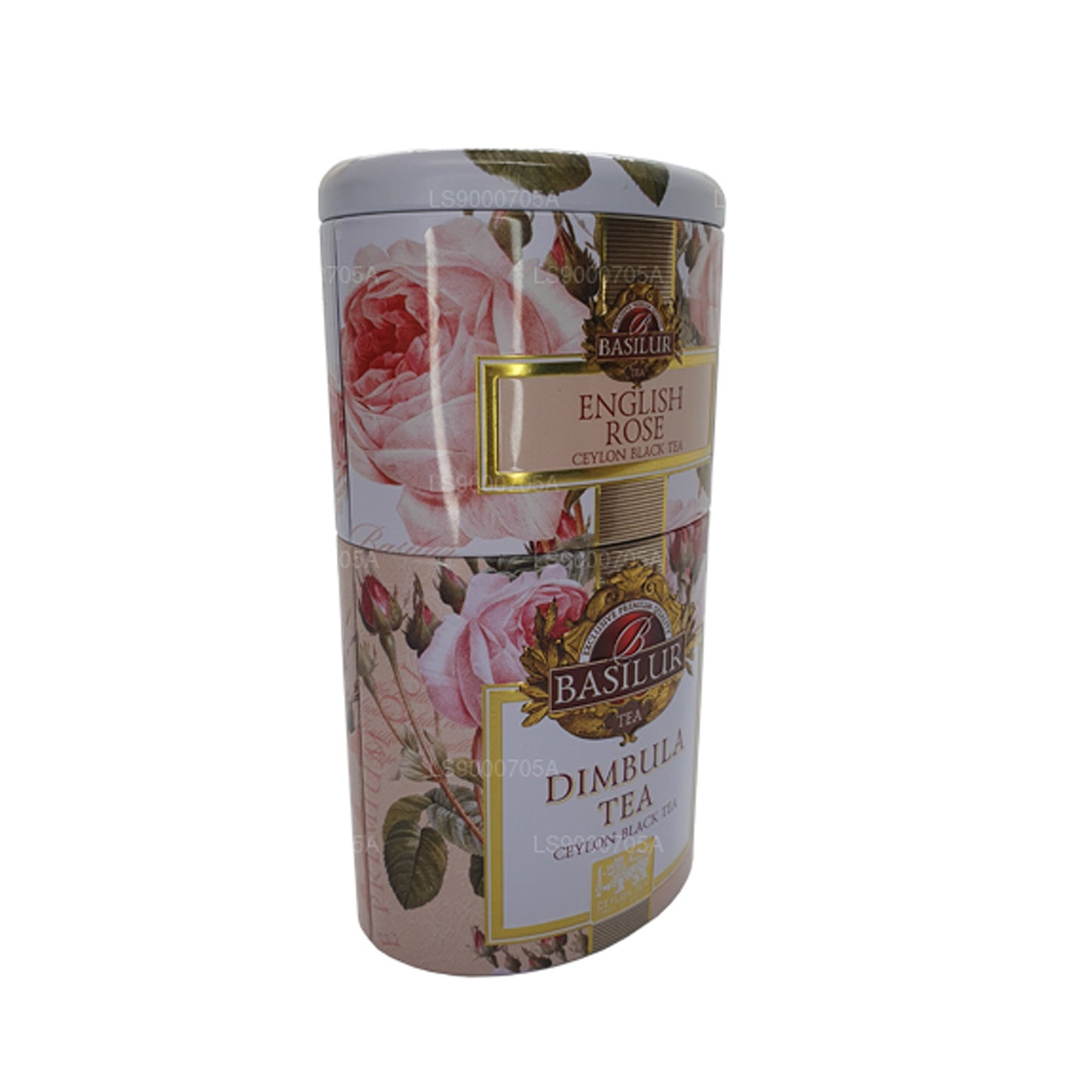 Basilur Frugter og blomster „English Rose“ Dimbula (100 g) Caddy