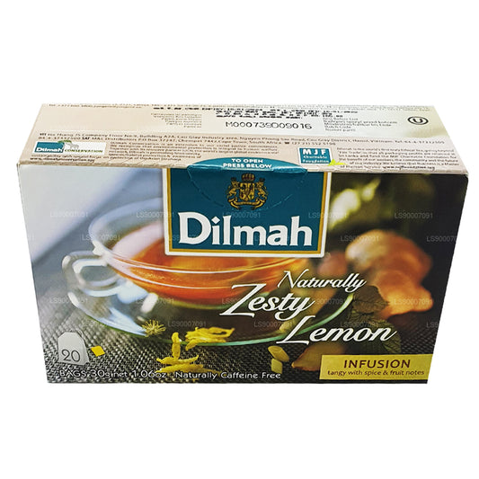 Dilmah Naturligt Zesty Citron (30 g) 20 teposer