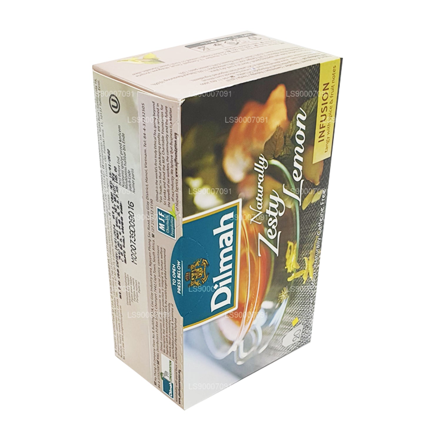 Dilmah Naturligt Zesty Citron (30 g) 20 teposer