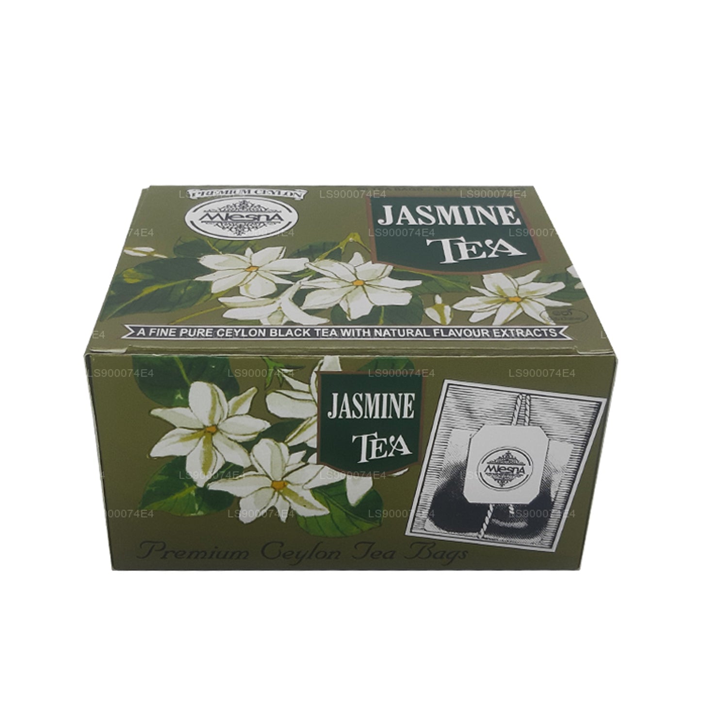 Mlesna Jasmine sort te (100g) 50 teposer