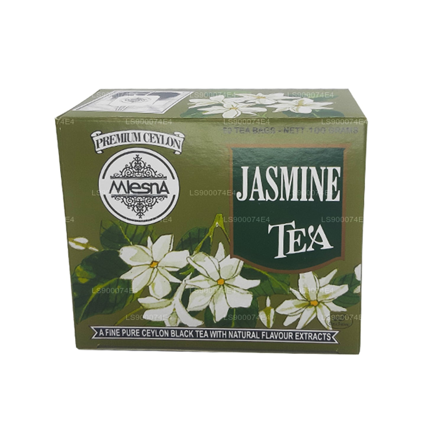 Mlesna Jasmine sort te (100g) 50 teposer