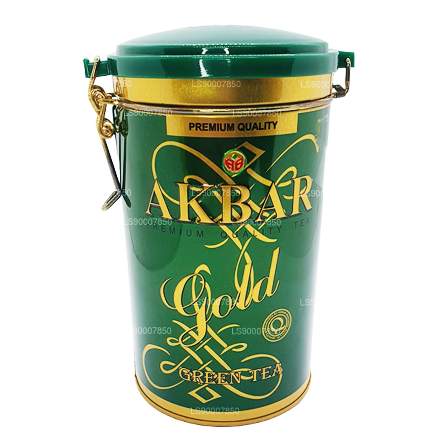 Akbar Guld Grøn Te Leaf Te (275g) Tin