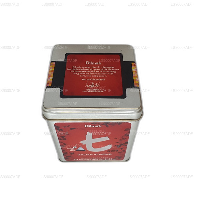 Dilmah t-Series Italiensk Mandler (40g) 20 Teebreve