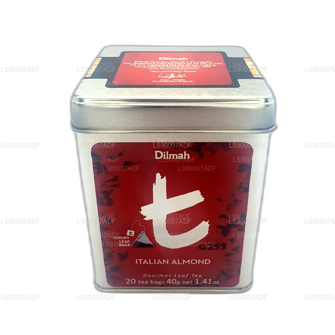 Dilmah t-Series Italiensk Mandler (40g) 20 Teebreve