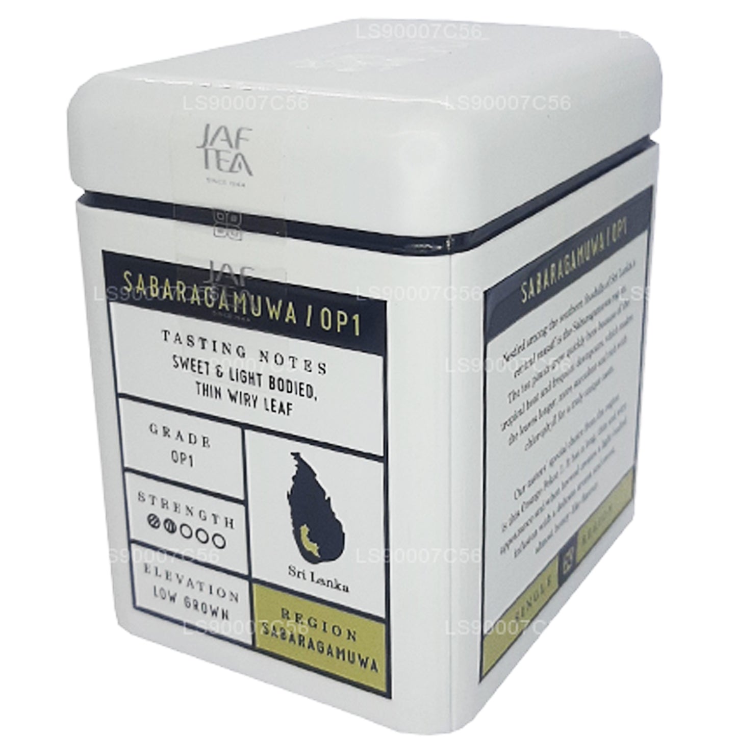 Jaf te enkelt region samling Sabaragamuwa OP1 (90g) Tin