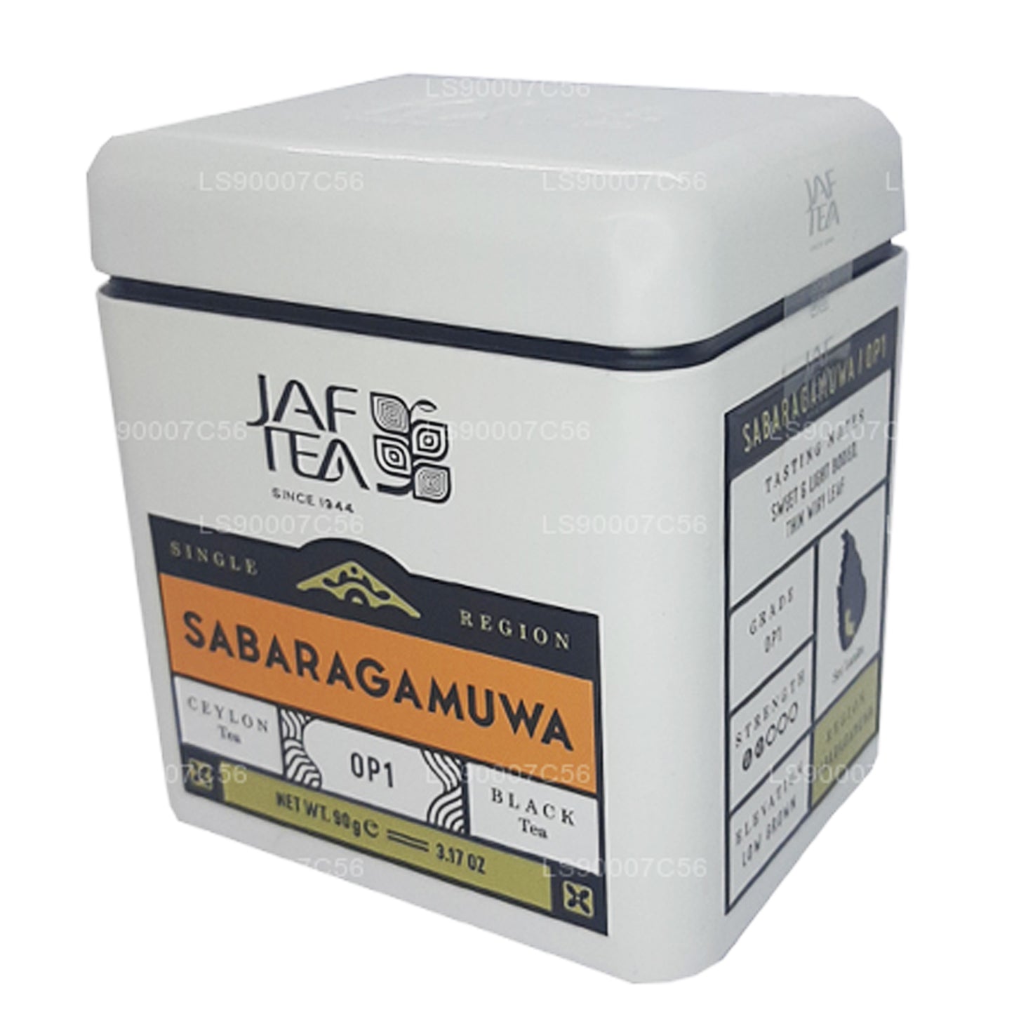 Jaf te enkelt region samling Sabaragamuwa OP1 (90g) Tin