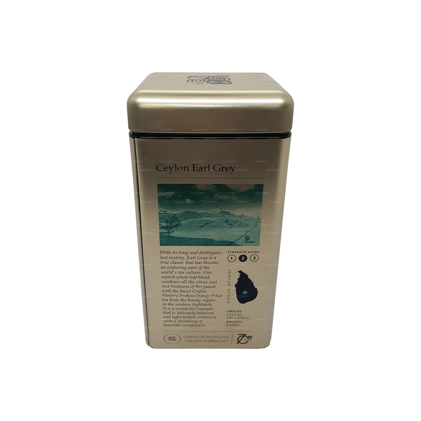 Jaf Tea Classic Guldkollektion Ceylon Earl Grey Caddy (175 g)