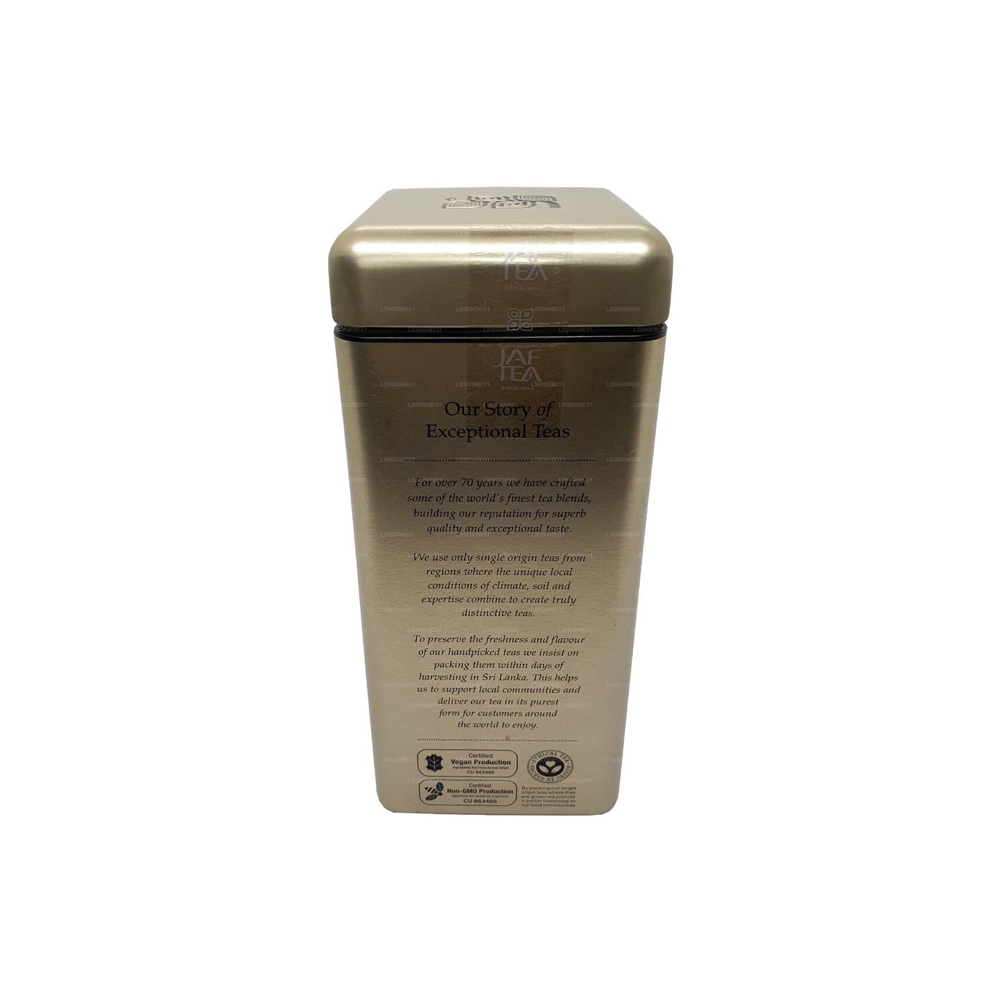 Jaf Tea Classic Guldkollektion Ceylon Earl Grey Caddy (175 g)