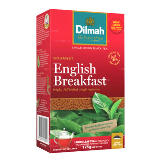 Dilmah Engelsk Morgenmad Løs Leaf Te (125g) Boks