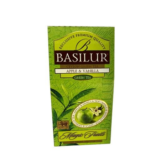Basilur Magic grønt æble og vanilje (100 g)