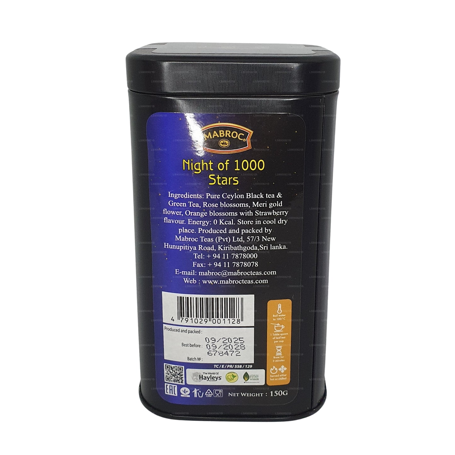 Mabroc nat af 1000 stjerner (200g)