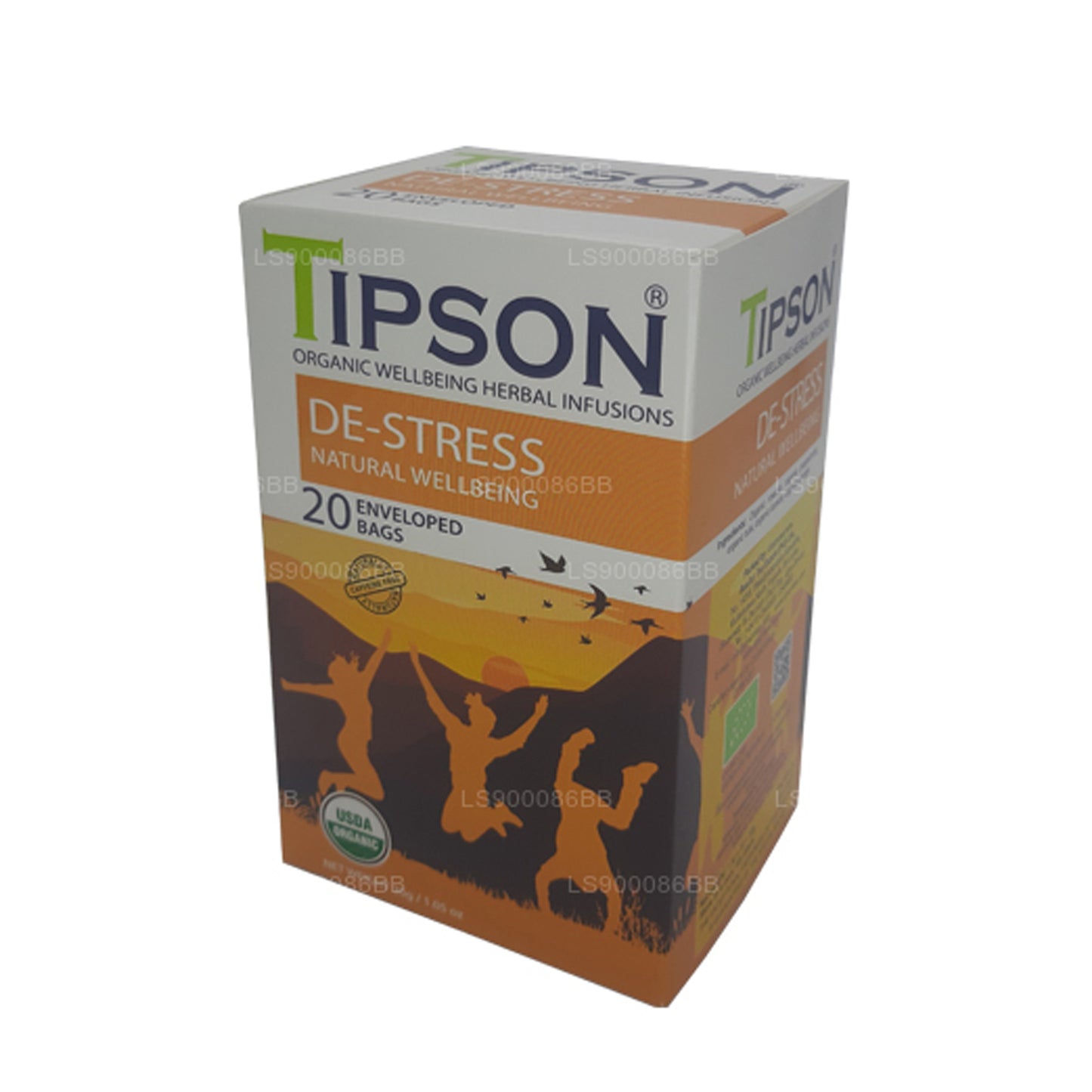 Tipson De-Stress Natural Wellbeing (30g) 20 Indkapslede teposer