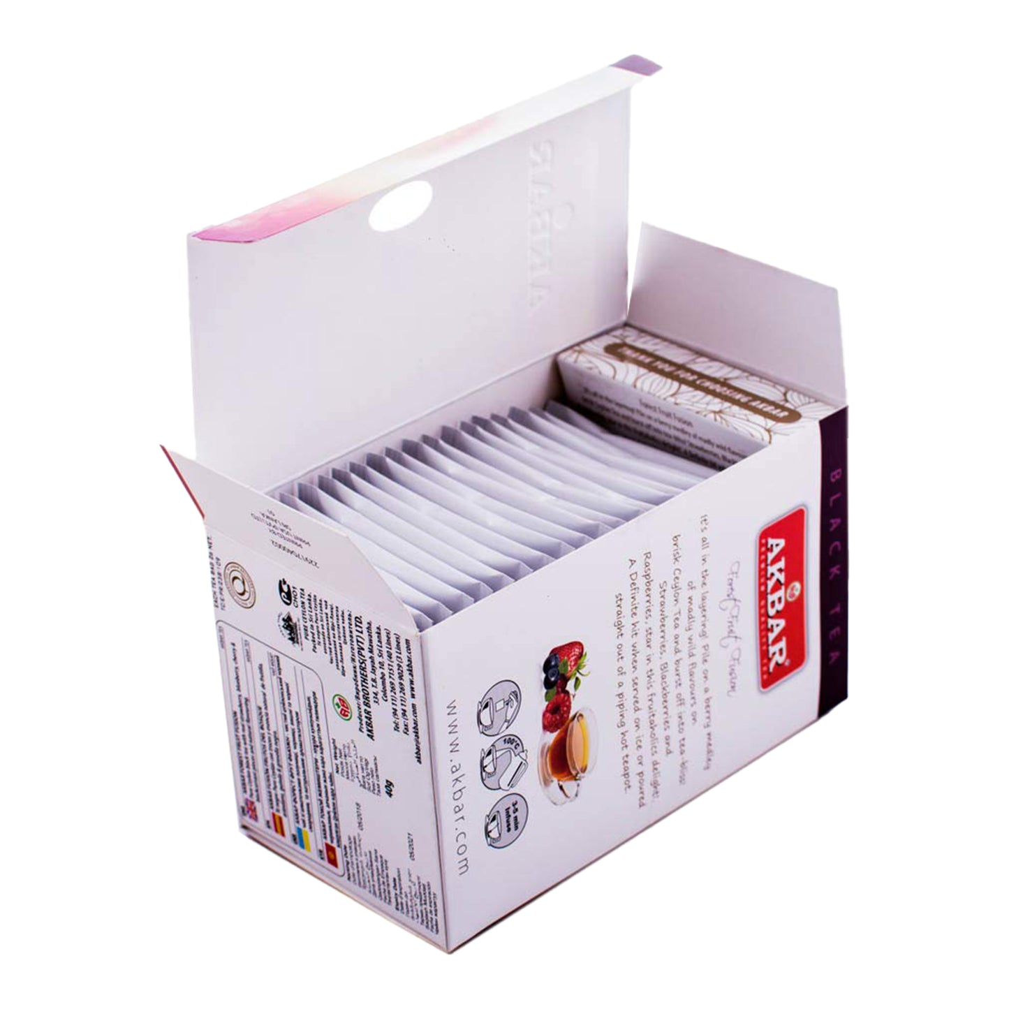 Akbar Forest Frugt Fusion (40g) 20 teposer