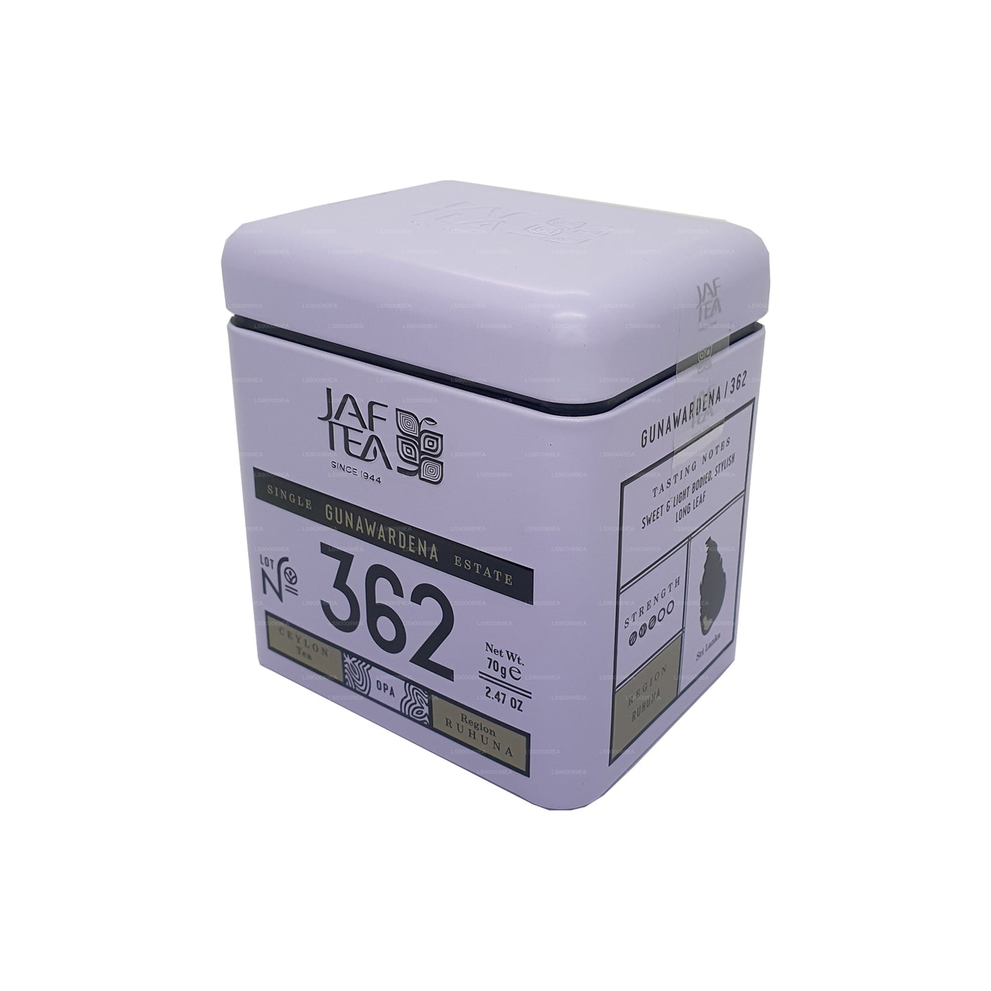 Jaf te enkelt ejendom samling Gunawardena (70 g) Tin