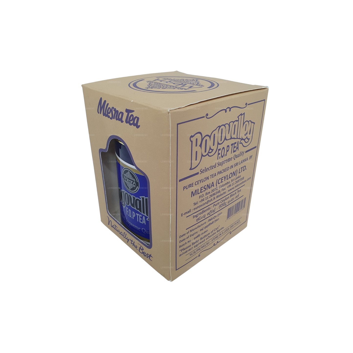 Mlesna Bogovalley F.O.P te-metaldåse (100 g)