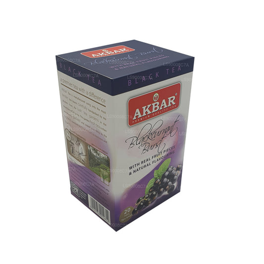 Akbar Blackcurrant Burst (40g) 20 Folie Teposer