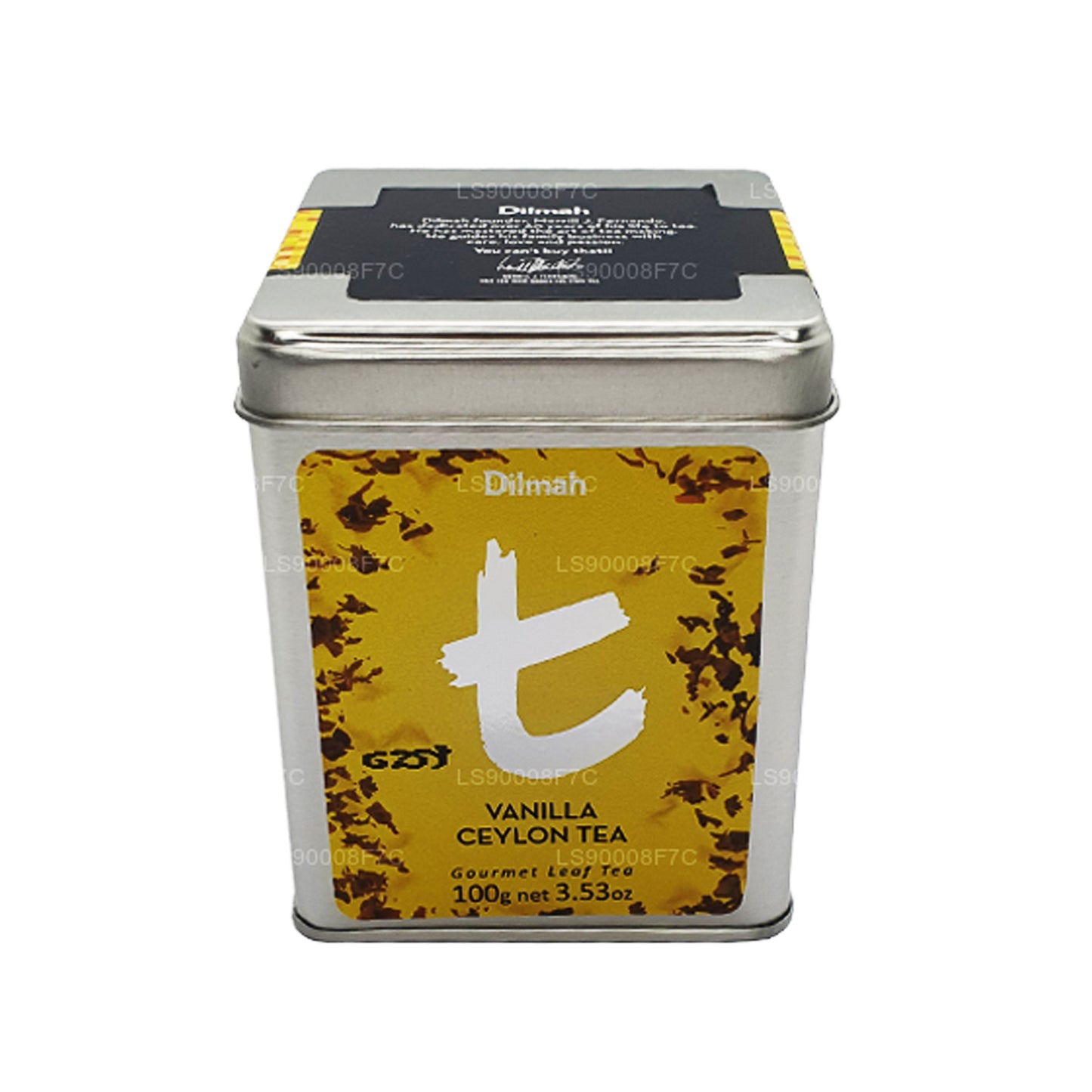 Dilmah T-serie vanille Ceylon te (100 g)