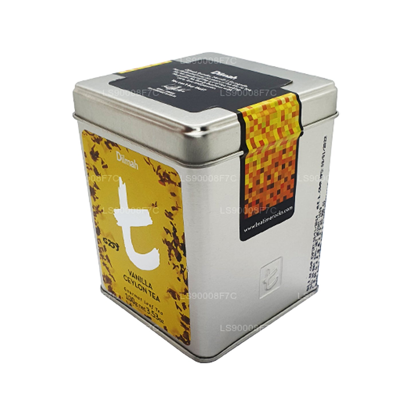 Dilmah T-serie vanille Ceylon te (100 g)