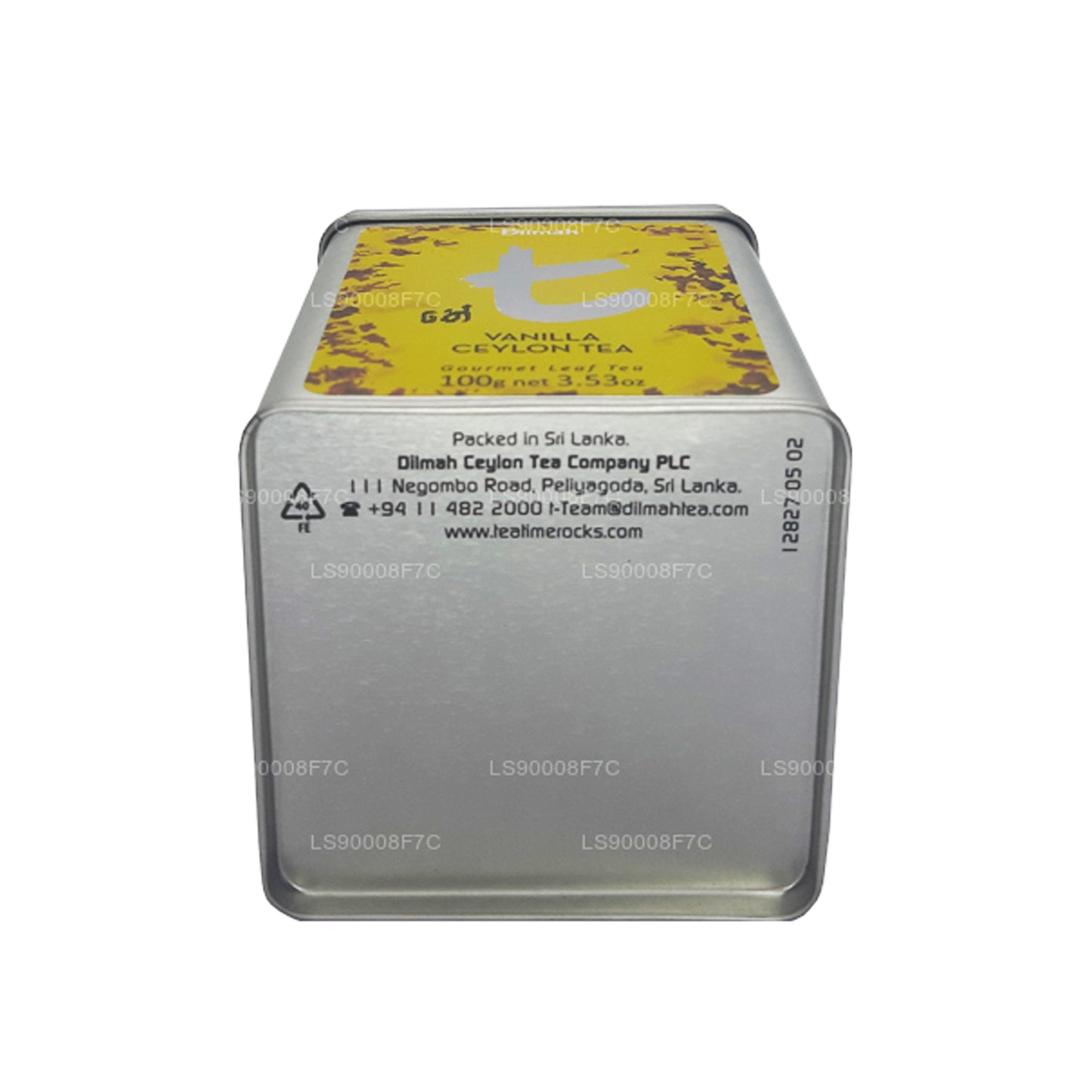 Dilmah T-serie vanille Ceylon te (100 g)