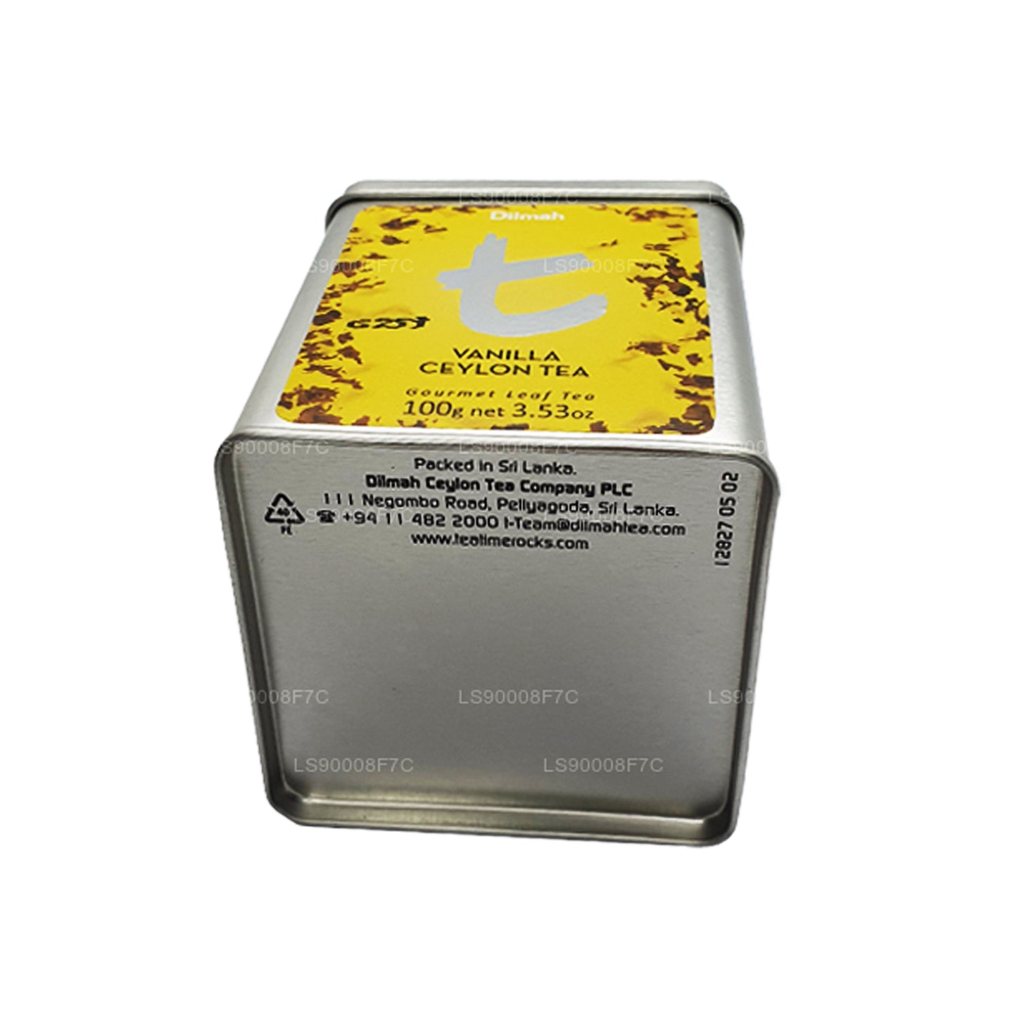 Dilmah T-serie vanille Ceylon te (100 g)