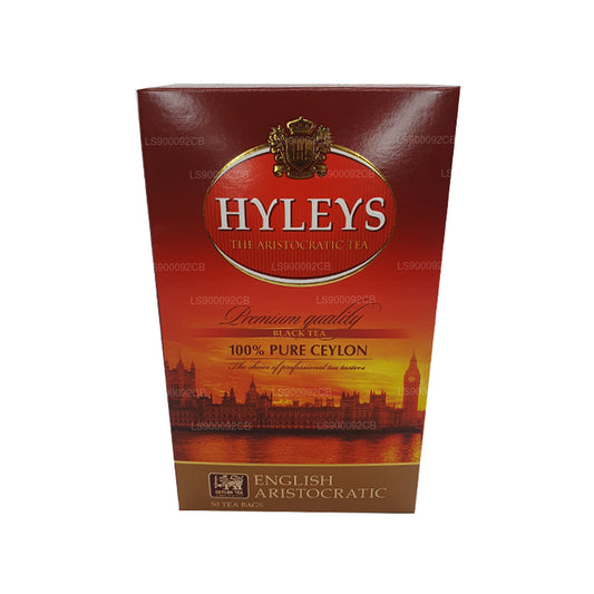 HYLEYS Premium kvalitet sort te 50 te Bages (100 g)