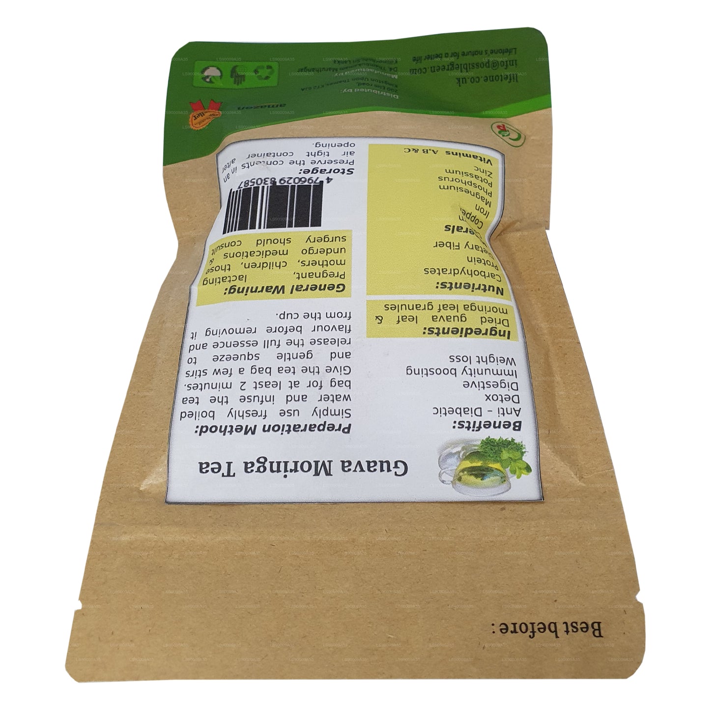 Lifetone Guava Moringa Te (30 g)