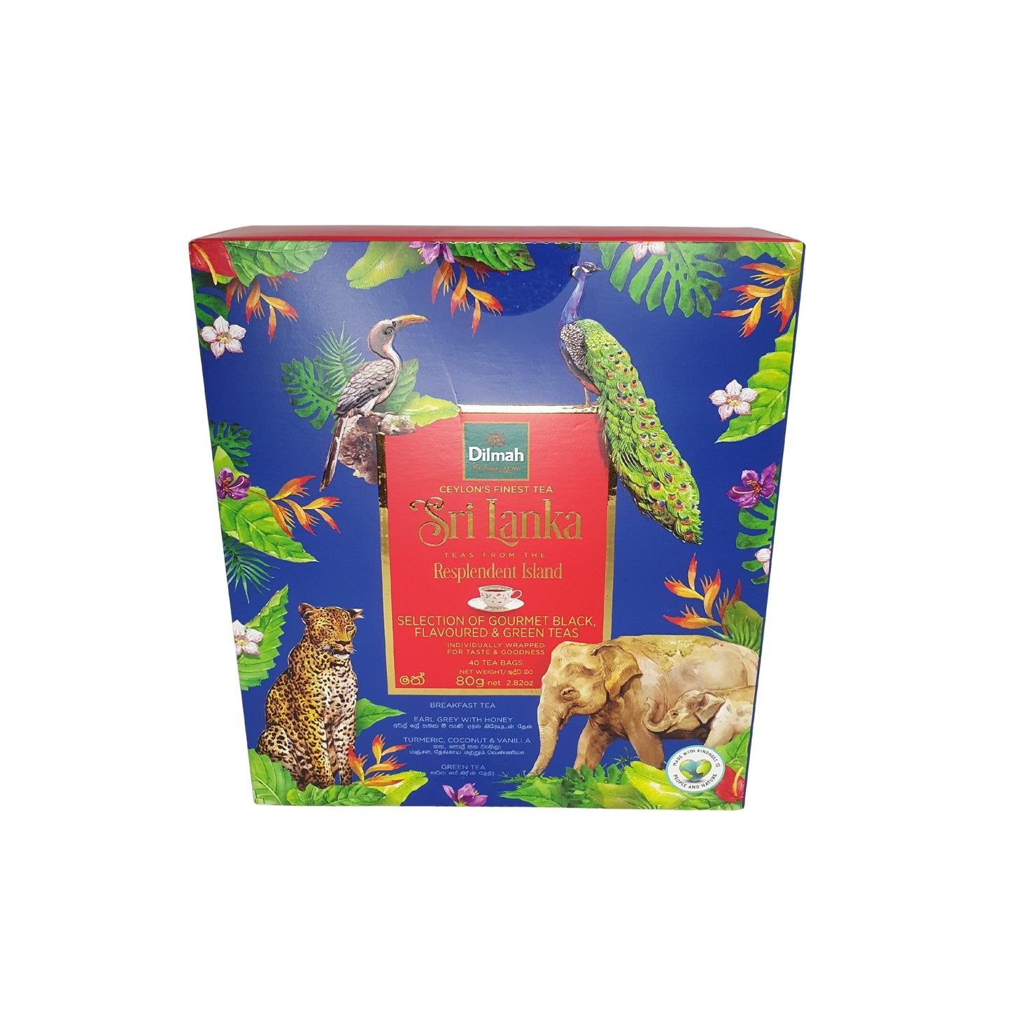 Dilmah Resplendent Island Gavepakke (80g) 40 Teposer