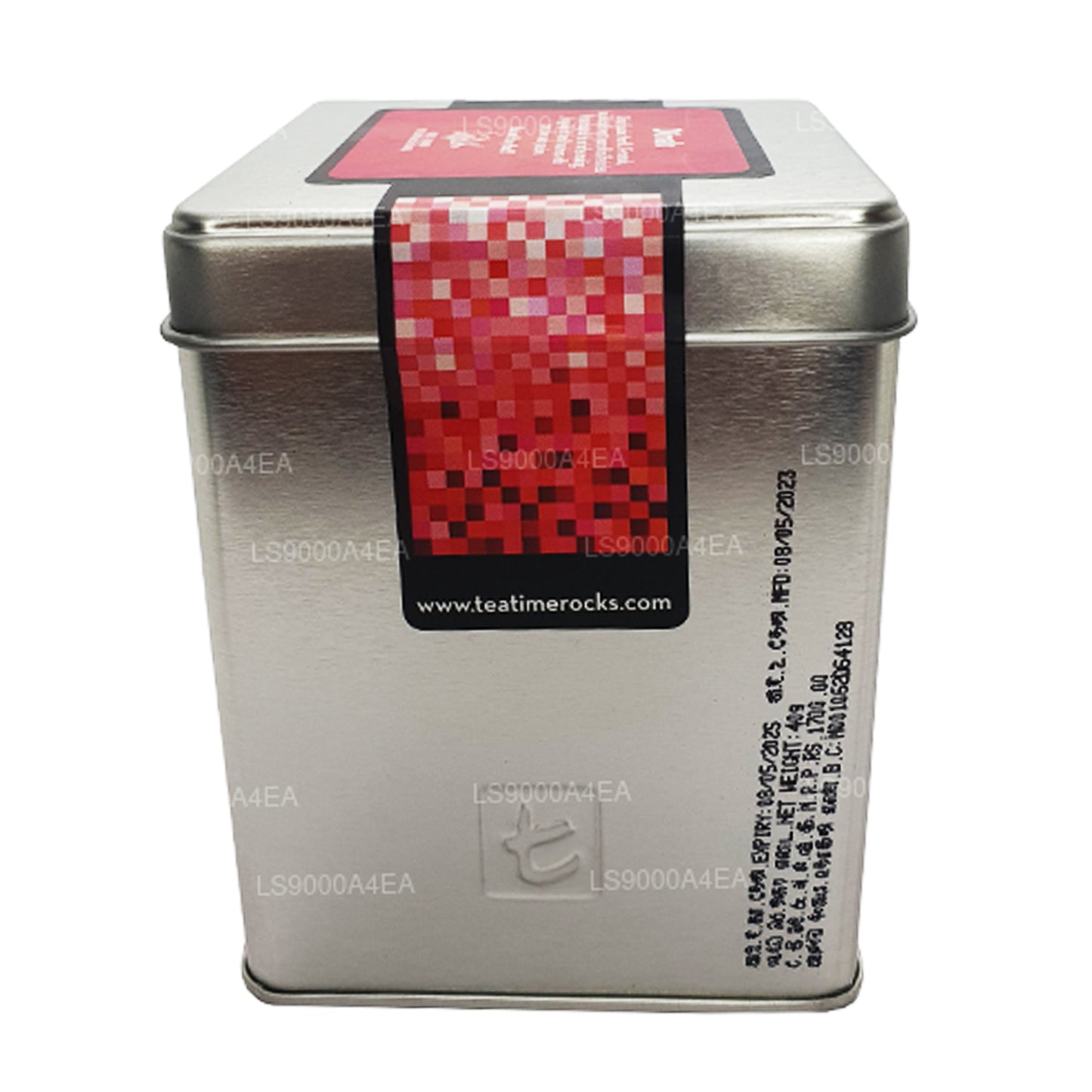Dilmah T-serie Rose med fransk vanilje 20 teposer Leaf te (40g)